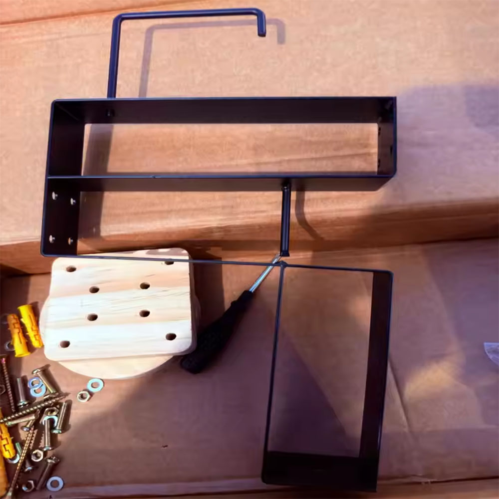 Sports Equipment Rack - Держатель для мотоциклетного шлема из дерева,