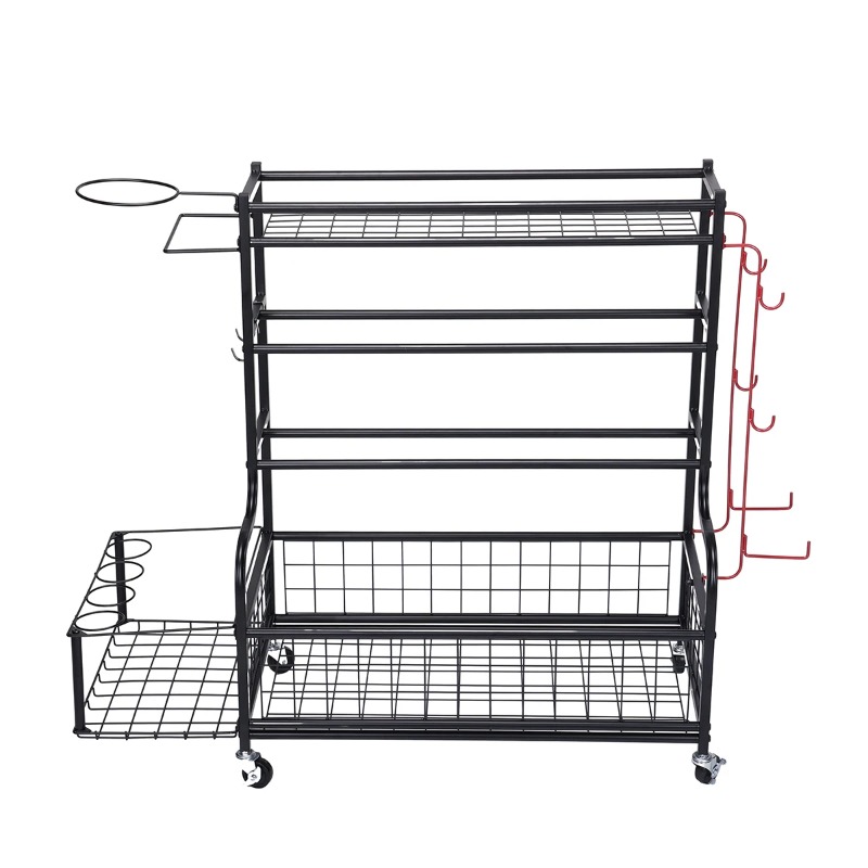 Sports Equipment Kitchener - Бытовая кухонная сверхмощная полка, ковальник, 4-слойная