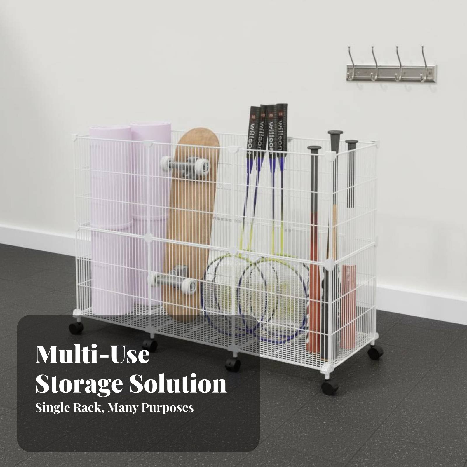 Тележка для хранения спортивно – обзор и цена Sports Equipment Rack